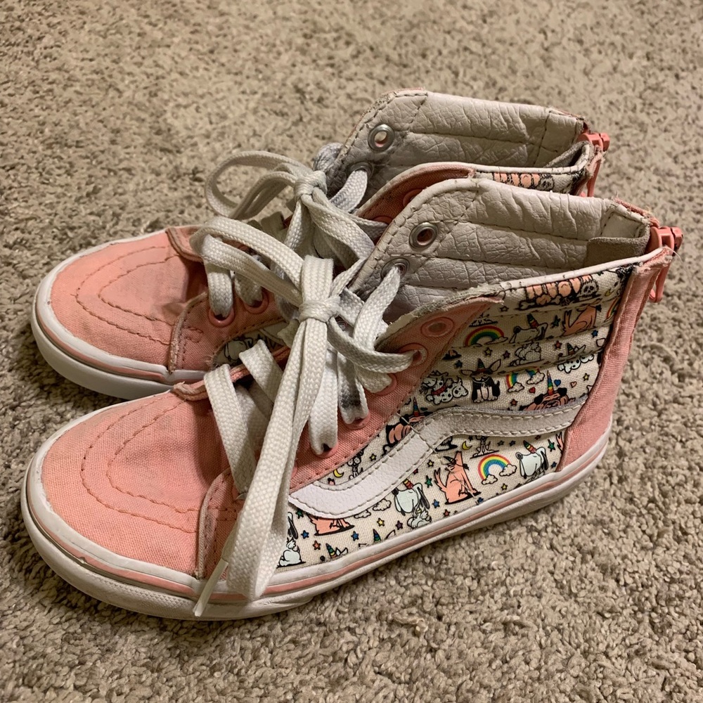 Unicorn high top vans
